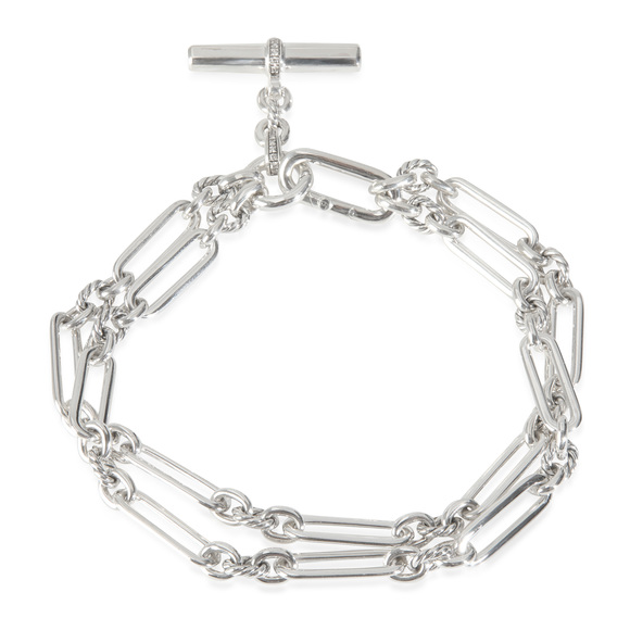 David Yurman Jewelry - David Yurman Sterling Silver Diamond Lexington Necklace
